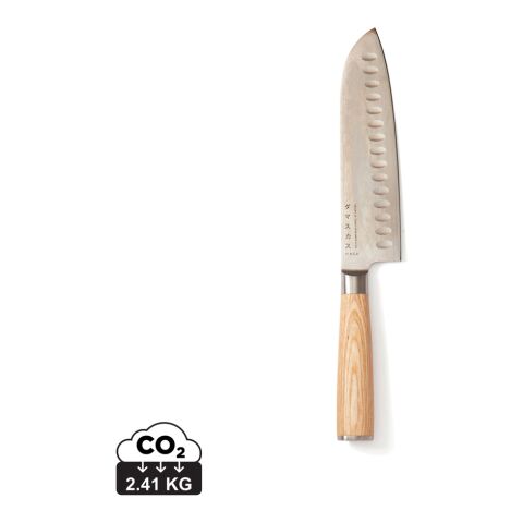 VINGA Hattasan Damascus Santoku Messer silber | ohne Werbeanbringung | Nicht verfügbar | Nicht verfügbar