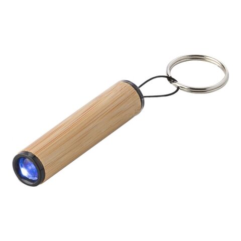 Mini-Taschenlampe aus Bambus mit Schlüsselanhänger Ilse