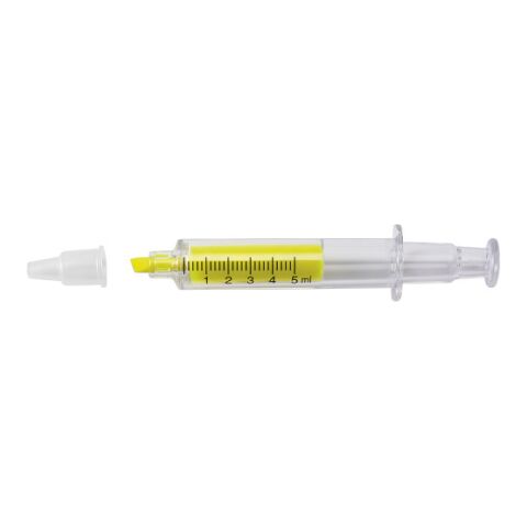 Textmarker &#039;Pharma&#039; aus Kunststoff Gelb | ohne Werbeanbringung | Nicht verfügbar | Nicht verfügbar