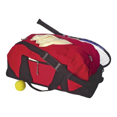 Sport-/Reisetasche &#039;Fitness&#039; aus Polyester Rot | ohne Werbeanbringung | Nicht verfügbar | Nicht verfügbar