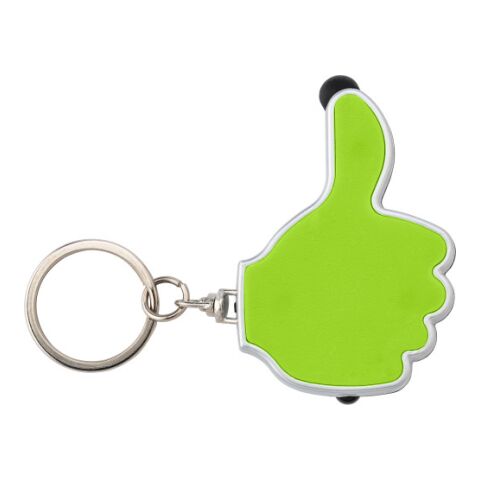 Schlüsselanhänger &#039;Like it&#039; aus ABS-Kunststoff limone | ohne Werbeanbringung | Nicht verfügbar | Nicht verfügbar