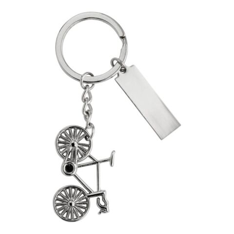 Schlüsselanhänger &#039;Mountain&#039; aus Metall Silber | ohne Werbeanbringung | Nicht verfügbar | Nicht verfügbar