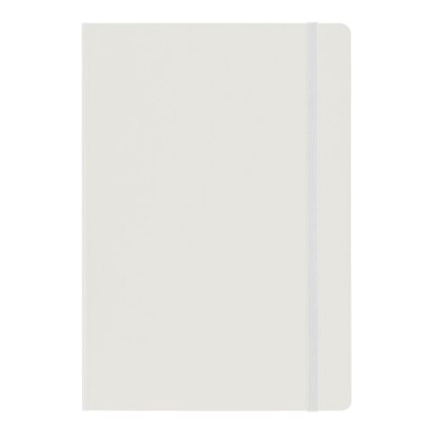 Notizbuch &#039;Biarritz&#039; aus Karton (ca. DIN A5 Format) Weiß | ohne Werbeanbringung | Nicht verfügbar | Nicht verfügbar