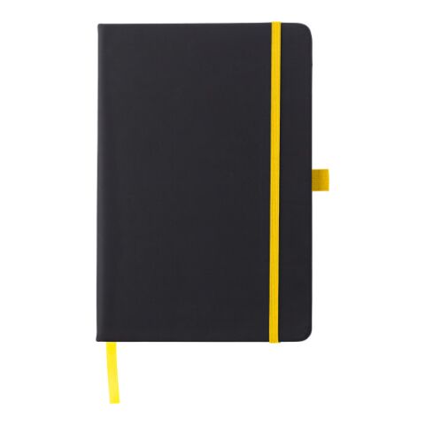 Notizbuch &#039;Regenbogen&#039; aus Kunststoff Gelb | ohne Werbeanbringung | Nicht verfügbar | Nicht verfügbar
