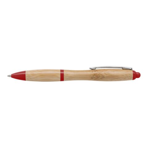 Kugelschreiber &#039;Bangkok&#039; mit Bambus-Gehäuse Rot | ohne Werbeanbringung | Nicht verfügbar | Nicht verfügbar