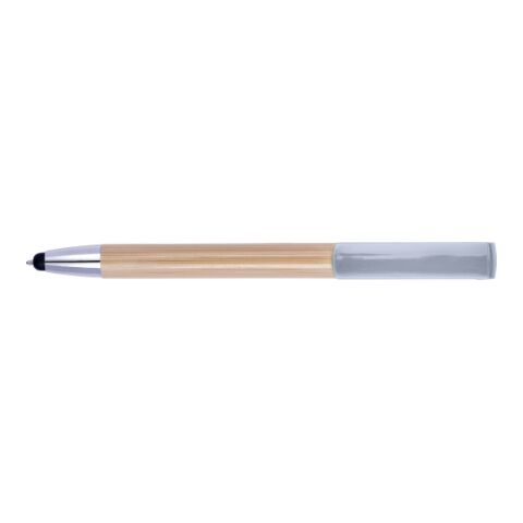 Bambus Kugelschreiber mit Touchfunktion Colette Silber | ohne Werbeanbringung | Nicht verfügbar | Nicht verfügbar