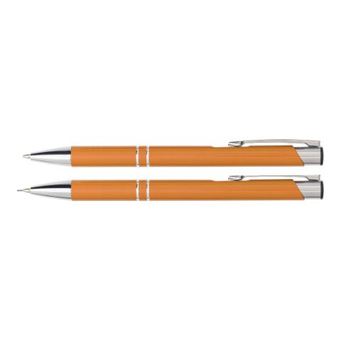 Stifte-Set &#039;Washington&#039; aus Aluminium Orange | ohne Werbeanbringung | Nicht verfügbar | Nicht verfügbar