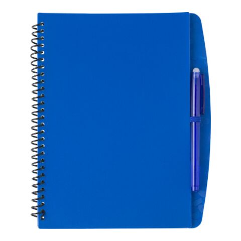 Notizbuch &#039;Louis&#039; aus Kunststoff Kobaltblau | ohne Werbeanbringung | Nicht verfügbar | Nicht verfügbar