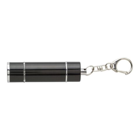 2-in-1 Schlüsselanhänger &#039;Flash&#039; aus Kunststoff Schwarz | ohne Werbeanbringung | Nicht verfügbar | Nicht verfügbar