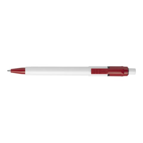 Stilolinea Baron ABS Kugelschreiber mit farbigem Clip Rot | ohne Werbeanbringung | Nicht verfügbar | Nicht verfügbar