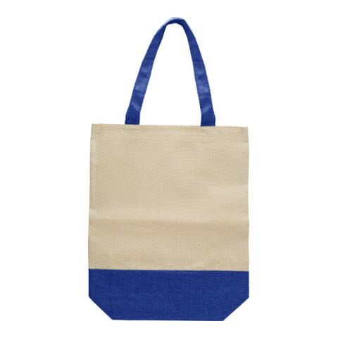 Einkaufstasche aus Kunstleinen Blau | ohne Werbeanbringung | Nicht verfügbar | Nicht verfügbar