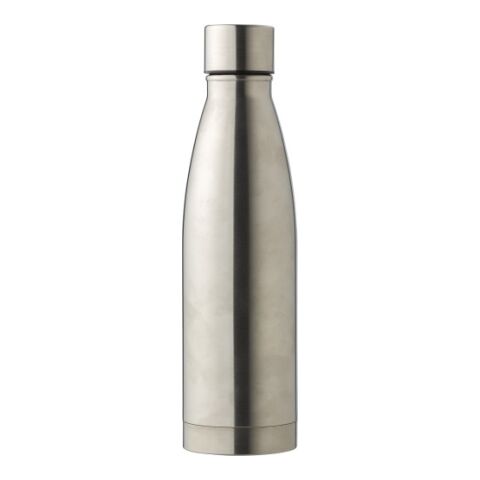 Doppelwandige Trinkflasche aus Edelstahl &#039;Marcelino&#039; Silber | ohne Werbeanbringung | Nicht verfügbar | Nicht verfügbar