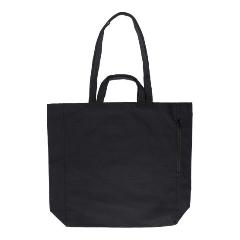 Einkaufstasche aus recycelter Baumwolle Bennett Schwarz | ohne Werbeanbringung | Nicht verfügbar | Nicht verfügbar