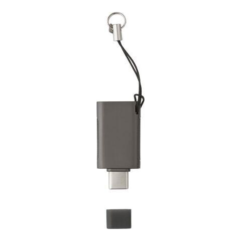 USB-Stick aus verzinkter Oberfläche Ringelblume grau | ohne Werbeanbringung | Nicht verfügbar | Nicht verfügbar
