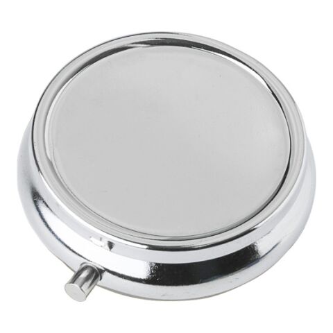 Tablettenbox aus Eisen Zara Silber | ohne Werbeanbringung | Nicht verfügbar | Nicht verfügbar