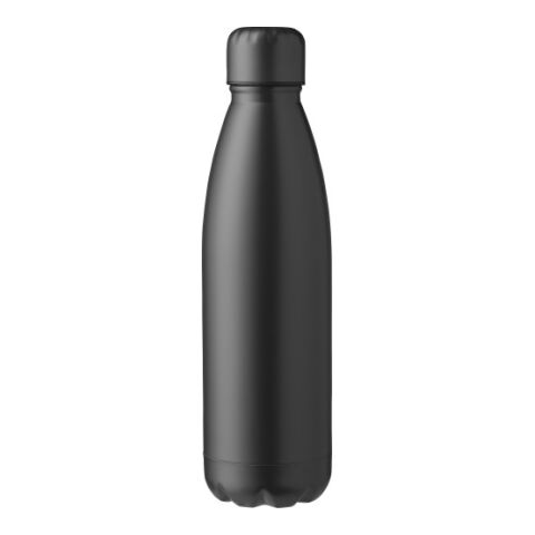 Doppelwandige Edelstahlflasche (750 ml) Makayla Schwarz | ohne Werbeanbringung | Nicht verfügbar | Nicht verfügbar