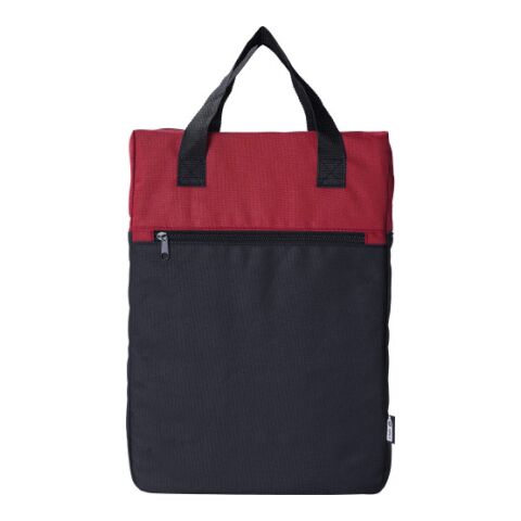 RPET-Polyester (600D) Rucksack Olive Rot | ohne Werbeanbringung | Nicht verfügbar | Nicht verfügbar