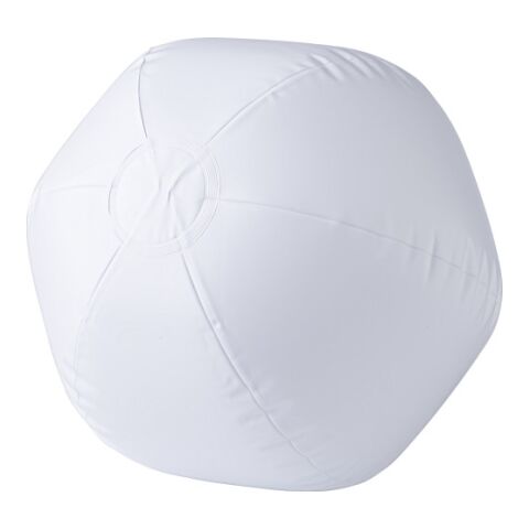 Aufblasbarer Wasserball aus PVC Weiß | ohne Werbeanbringung | Nicht verfügbar | Nicht verfügbar
