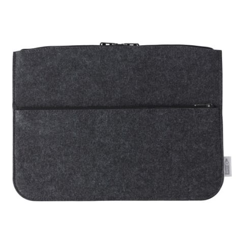 RPET Laptop-Tasche Emilia aus Filz dunkelgrau | ohne Werbeanbringung | Nicht verfügbar | Nicht verfügbar