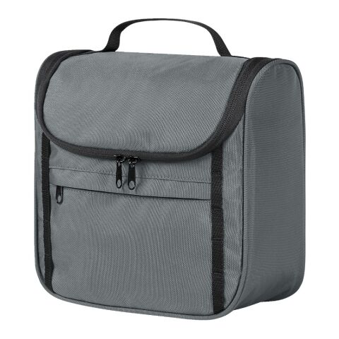 Werbeartikel Halfar Kulturtasche FLEX – anthrazit – mit Logo bedruckt