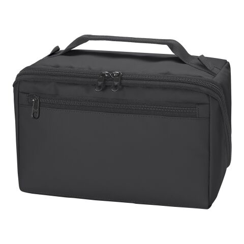 HALFAR® Reißverschluss-Tasche BOX schwarz | ohne Werbeanbringung