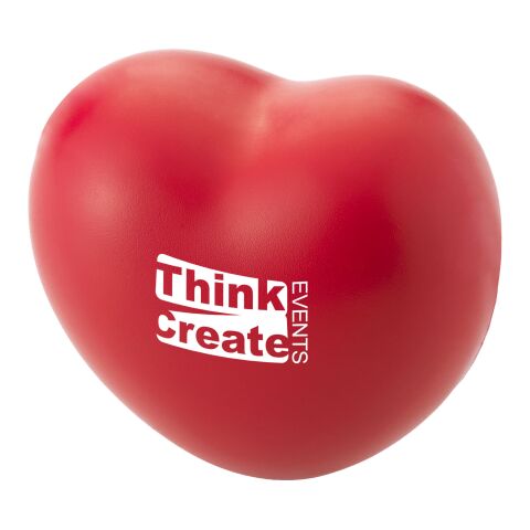 Herzförmiger Antistress Ball Standard | rot | ohne Werbeanbringung | Nicht verfügbar | Nicht verfügbar