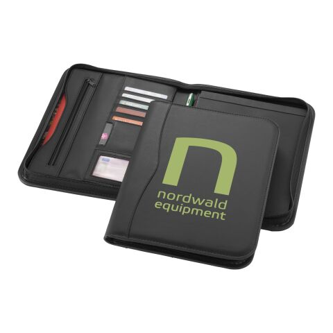 Ebony A4 Reißverschlussmappe