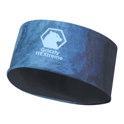 Emma Sublimation-Stirnband aus RPET mit Fleece graphitfarben | Nicht verfügbar | Sublimation | vollflächig | 480 mm x 80 mm