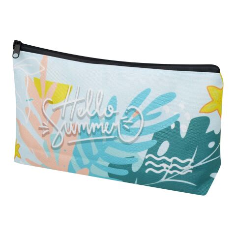 Ari RPET Sublimation Reisetasche – small schwarz-weiss | Sublimation | vollflächig | 230 mm x 120 mm