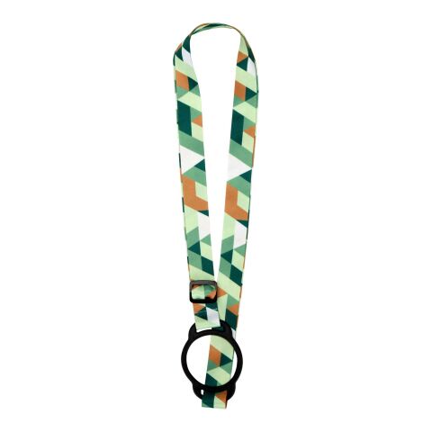 Lior Sublimation Lanyard mit Silikonband weiß