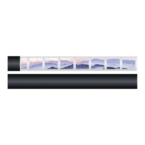 RFX™ 43,5 cm reflektierendes PVC Band weiss | Digitaldruck | Front (under reflective layer) | 44 mm x 37 mm