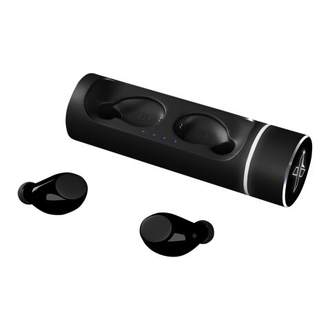SCX.design E17 True Wireless Ohrhörer mit Leuchtlogo schwarz | ohne Werbeanbringung | Nicht verfügbar | Nicht verfügbar