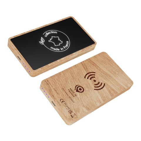 SCX.design P34 kabellose Powerbank aus Holz 5000 mAh