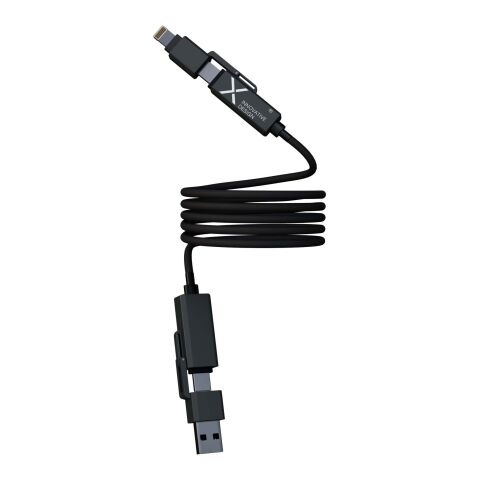 SCX.design C59 100 W magnetisches Silikon Ladekabel schwarz | ohne Werbeanbringung | Nicht verfügbar | Nicht verfügbar