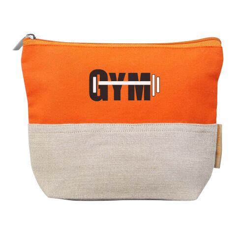 CitizenGreen Firmengeschenk Kosmetiktasche Citizen Green Today – orange –