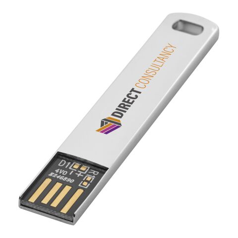 Metall flach USB 2.0 Standard | silber | 2 GB | ohne Werbeanbringung | Nicht verfügbar | Nicht verfügbar