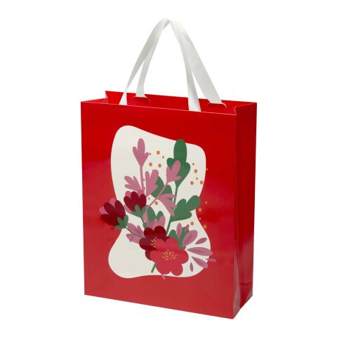 Smartfold Papiertüte, 230 g/m², mit Bandgriffen und Glanzlaminierung – 31 x 12 x 39 cm