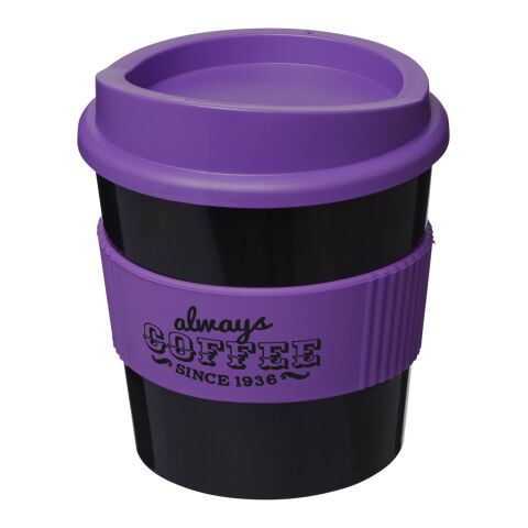 Americano® Primo 250 ml Becher mit Schutzring schwarz-lila | ohne Werbeanbringung | Nicht verfügbar | Nicht verfügbar