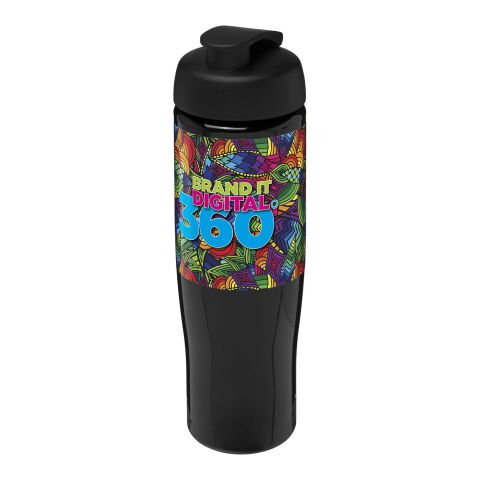 H2O Tempo® 700 ml Sportflasche mit Klappdeckel schwarz | ohne Werbeanbringung | Nicht verfügbar | Nicht verfügbar