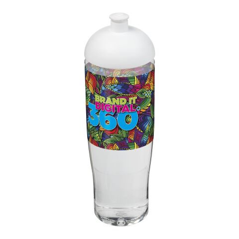 H2O Tempo® 700 ml Sportflasche mit Stülpdeckel transparent-weiss | ohne Werbeanbringung | Nicht verfügbar | Nicht verfügbar