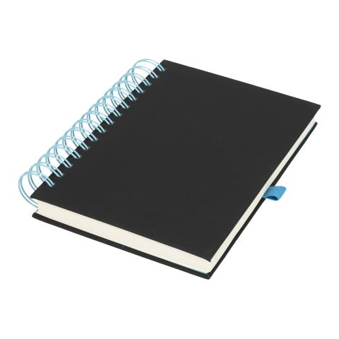 Wiro A5 Spiral Notizbuch Standard | schwarz-mittelblau | ohne Werbeanbringung | Nicht verfügbar | Nicht verfügbar