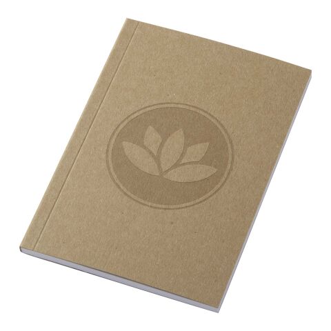 Novella Austen A6 Softcover Notizbuch aus recyceltem Kraftpapier – 50 Blatt natur | ohne Werbeanbringung | Nicht verfügbar | Nicht verfügbar