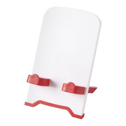 The Dok Telefon-Ladestation rot-weiß | ohne Werbeanbringung | Nicht verfügbar | Nicht verfügbar