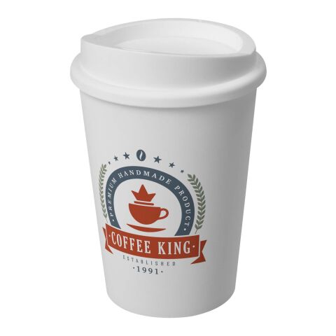 Americano® Switch 300 ml Becher mit Deckel weiss | 1-farbiger Siebdruck | rundum | 212 mm x 60 mm