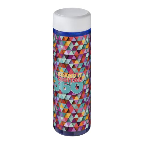 H2O Vibe 850 ml Sportflasche mit Drehdeckel blau-weiss | ohne Werbeanbringung | Nicht verfügbar | Nicht verfügbar