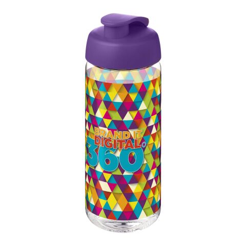 H2O Active® Octave Tritan™ 600-ml-Sportflasche mit Klappdeckel transparent-lila | ohne Werbeanbringung | Nicht verfügbar | Nicht verfügbar