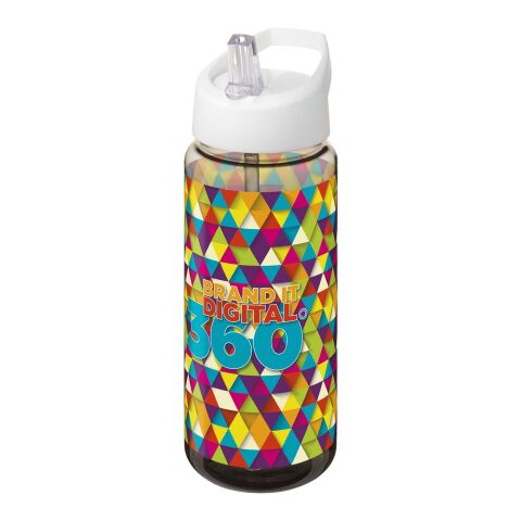 H2O Active® Octave Tritan™ 600 ml Sportflasche mit Ausgussdeckel kohle-weiss | ohne Werbeanbringung | Nicht verfügbar | Nicht verfügbar