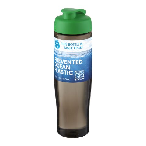 H2O Active® Eco Tempo 700 ml Sportflasche mit Klappdeckel grün-anthrazit | ohne Werbeanbringung | Nicht verfügbar | Nicht verfügbar