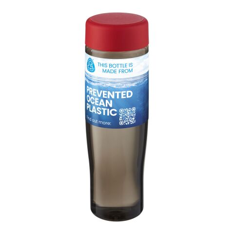 H2O Active® Eco Tempo 700 ml Wasserflasche mit Drehdeckel rot-anthrazit | ohne Werbeanbringung | Nicht verfügbar | Nicht verfügbar