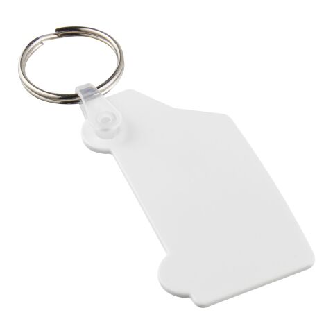 Tait Van Schlüsselanhänger aus recyceltem Material weiß | ohne Werbeanbringung | Nicht verfügbar | Nicht verfügbar